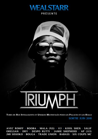 Plus d'infos sur la sortie TRIUMPH de Wealstarr Sortie Albums Rap Francais TRIUMPH de Wealstarr